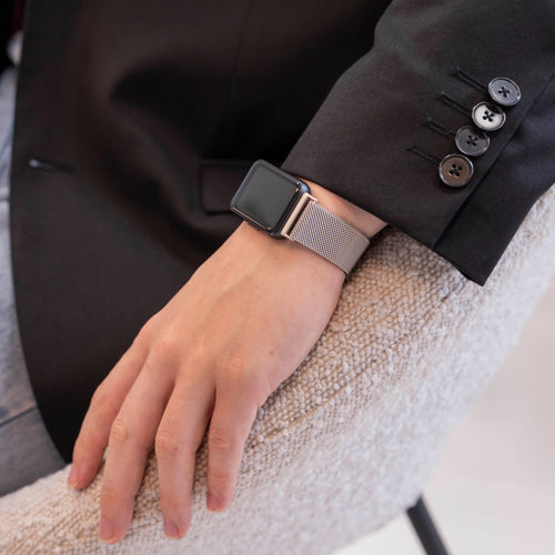 Correa milanesa Samsung Galaxy Fit 3 (blanco estrella)