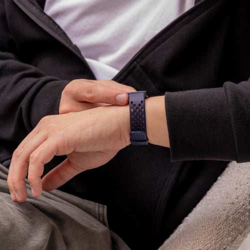 Huawei Band 9 Silicone Air Strap (Dark Blue)