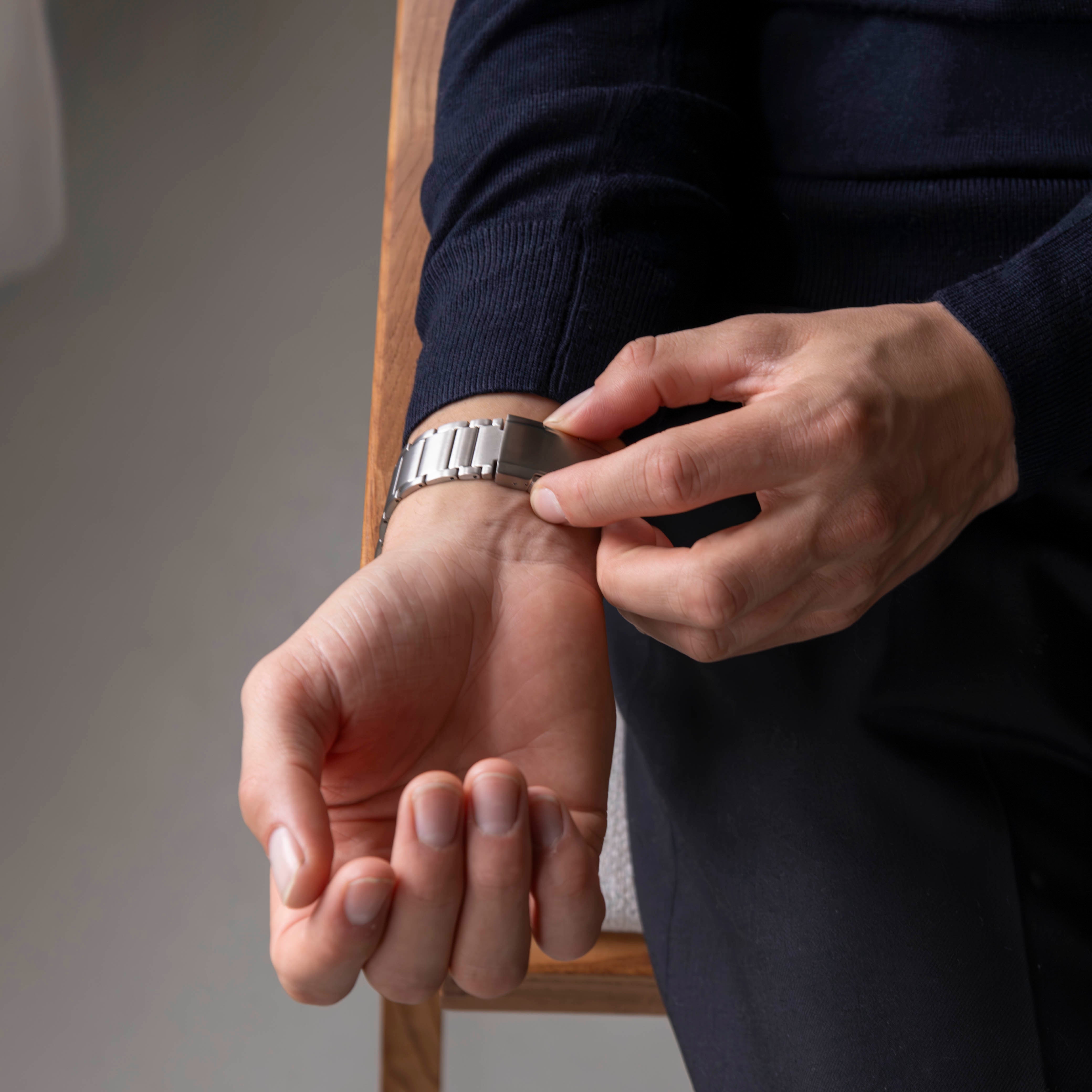 Correa titanio Samsung Galaxy Watch Ultra (plata)