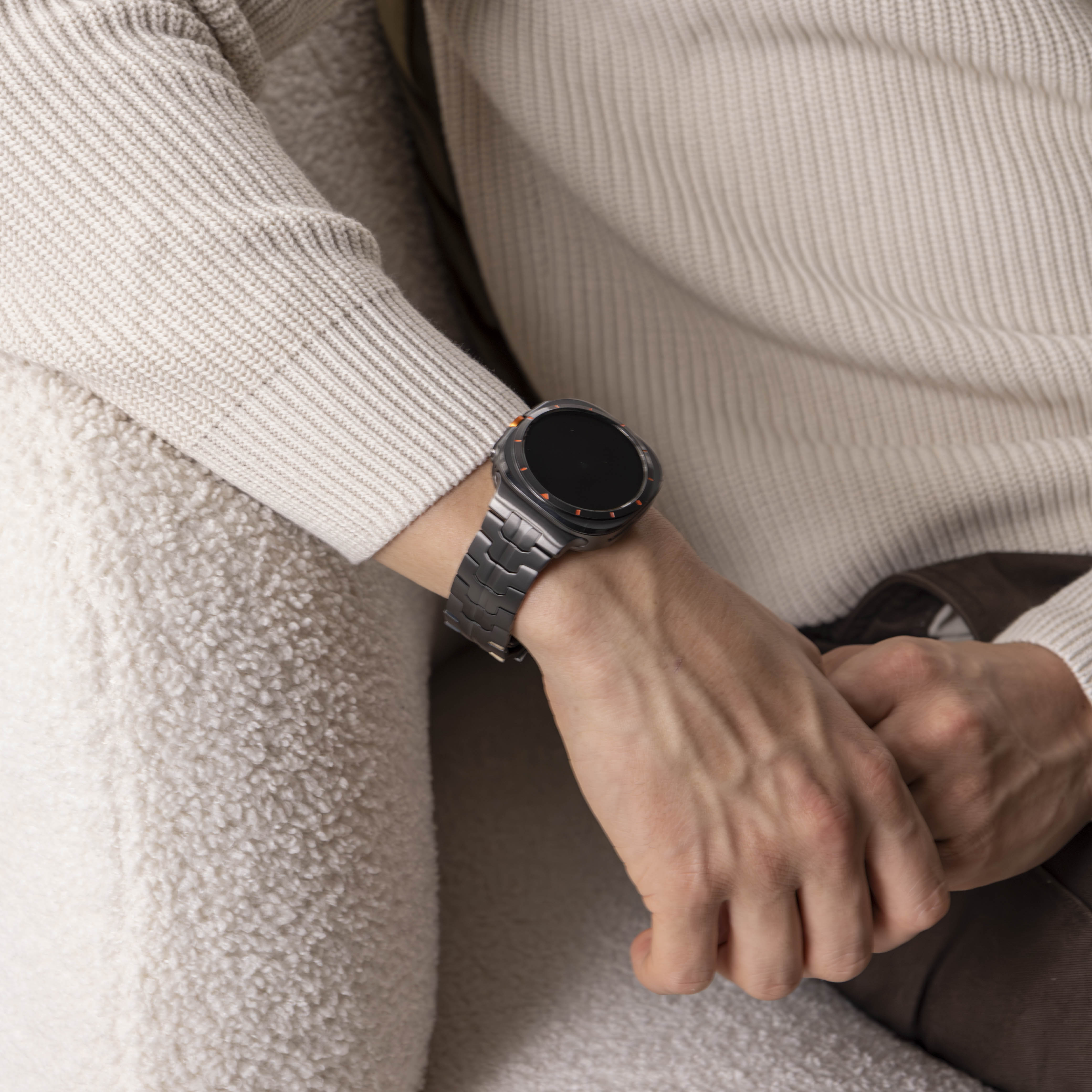 Correa titanio 'Iron' Samsung Galaxy Watch Ultra (grafito)