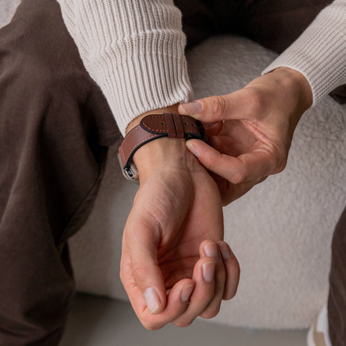 Correa nylon híbrida Apple Watch Ultra (negra)
