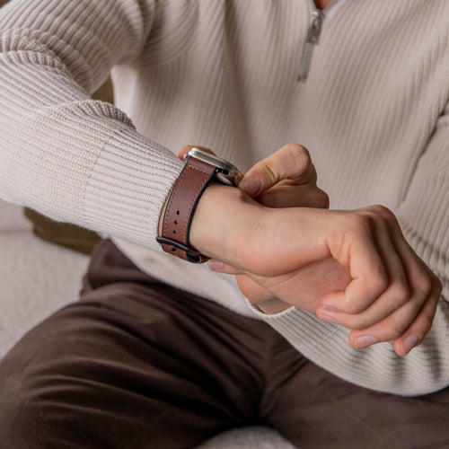 Correa nylon híbrida Apple Watch Ultra (negra)