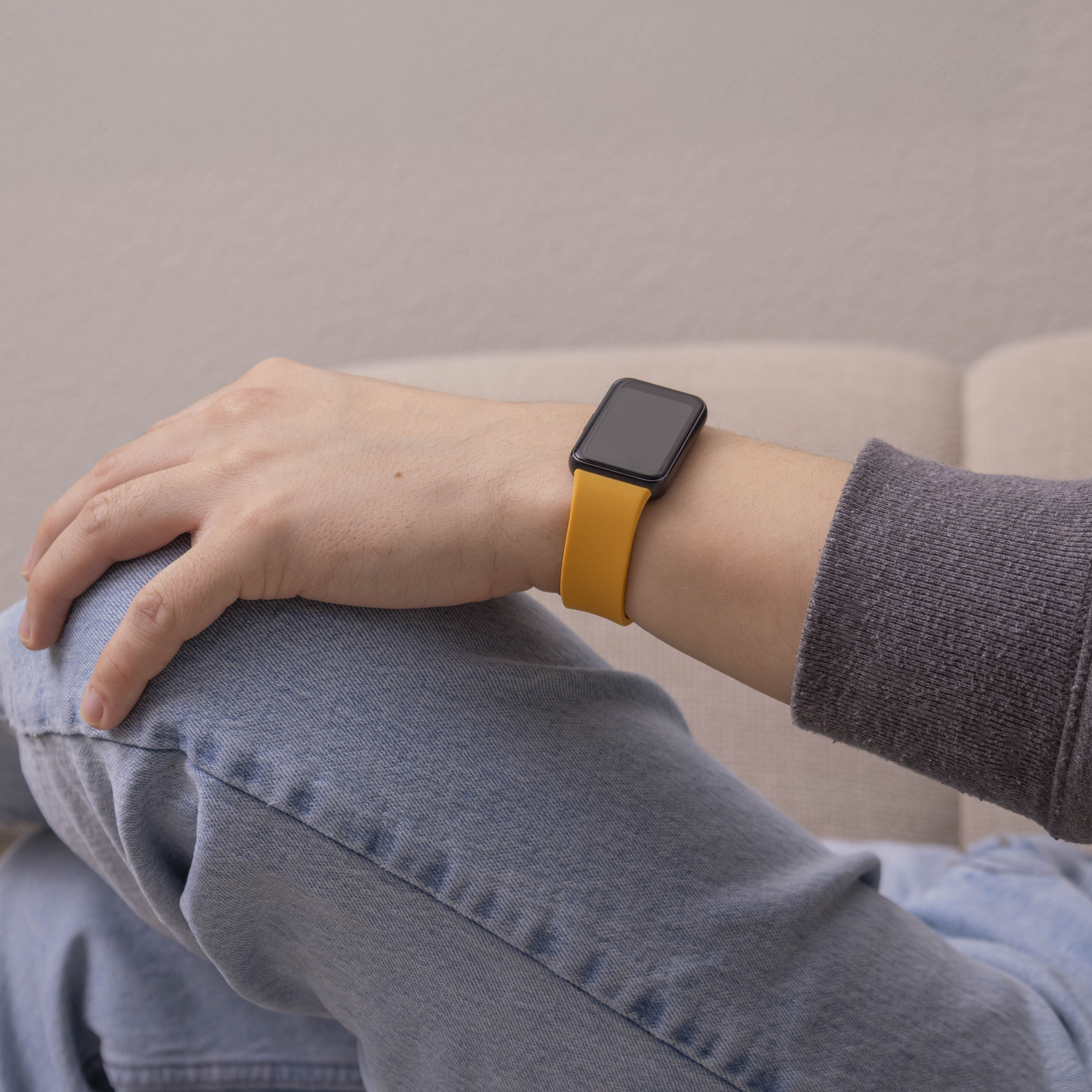 Correa silicona Samsung Galaxy Fit 3 (amarillo)