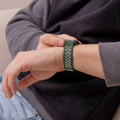 Correa deportiva Samsung Galaxy Fit 3 (verde/blanca)
