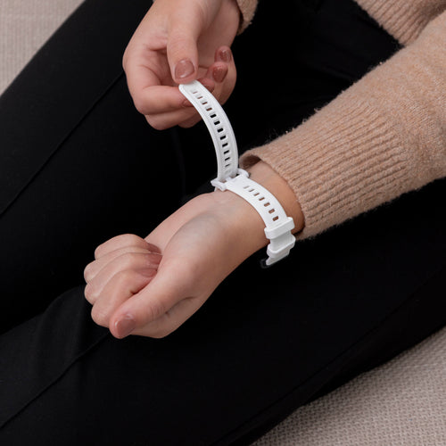 Huawei Band 10 Silicone Classic Strap (White)