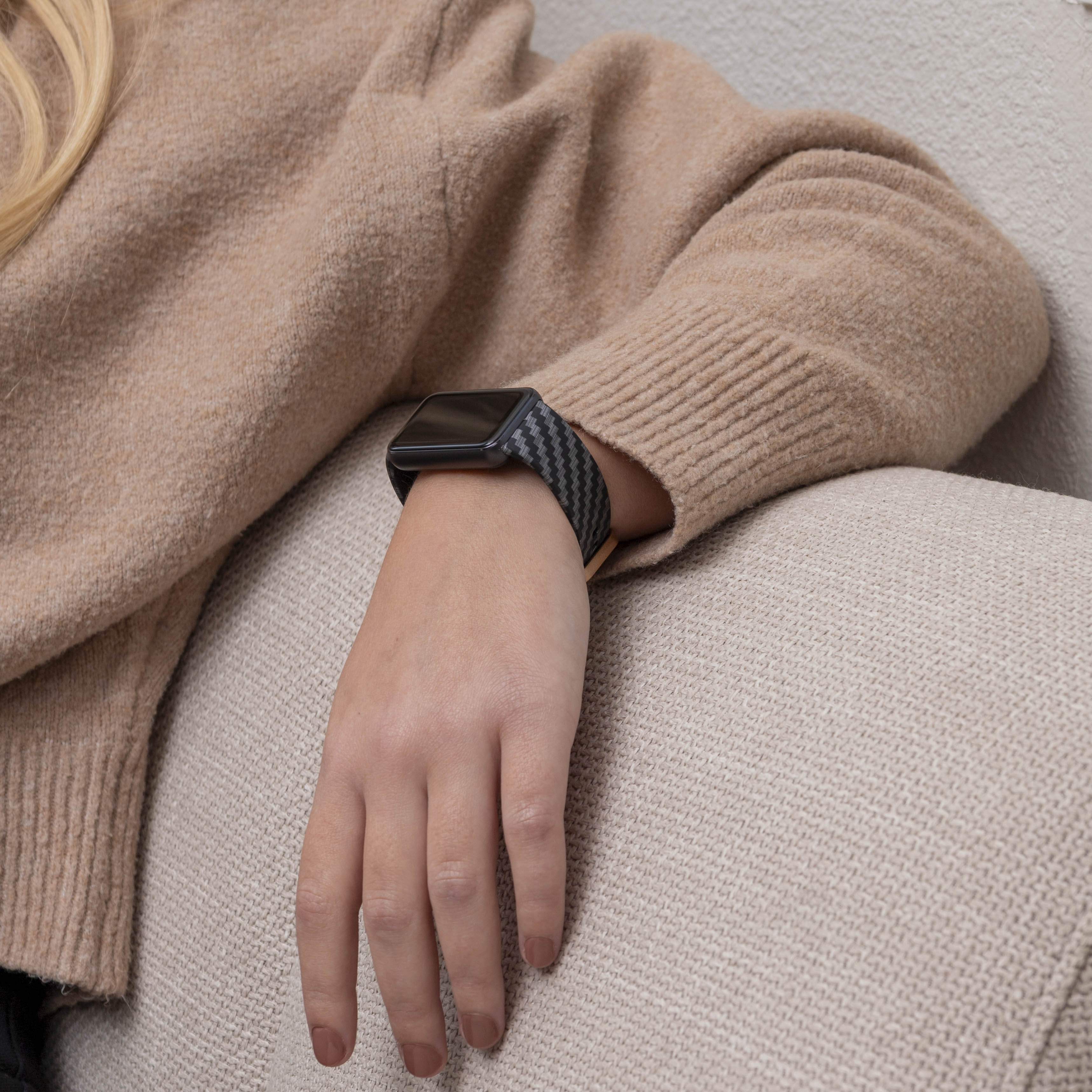 Carbon Fiber Samsung Galaxy Fit 3 correa