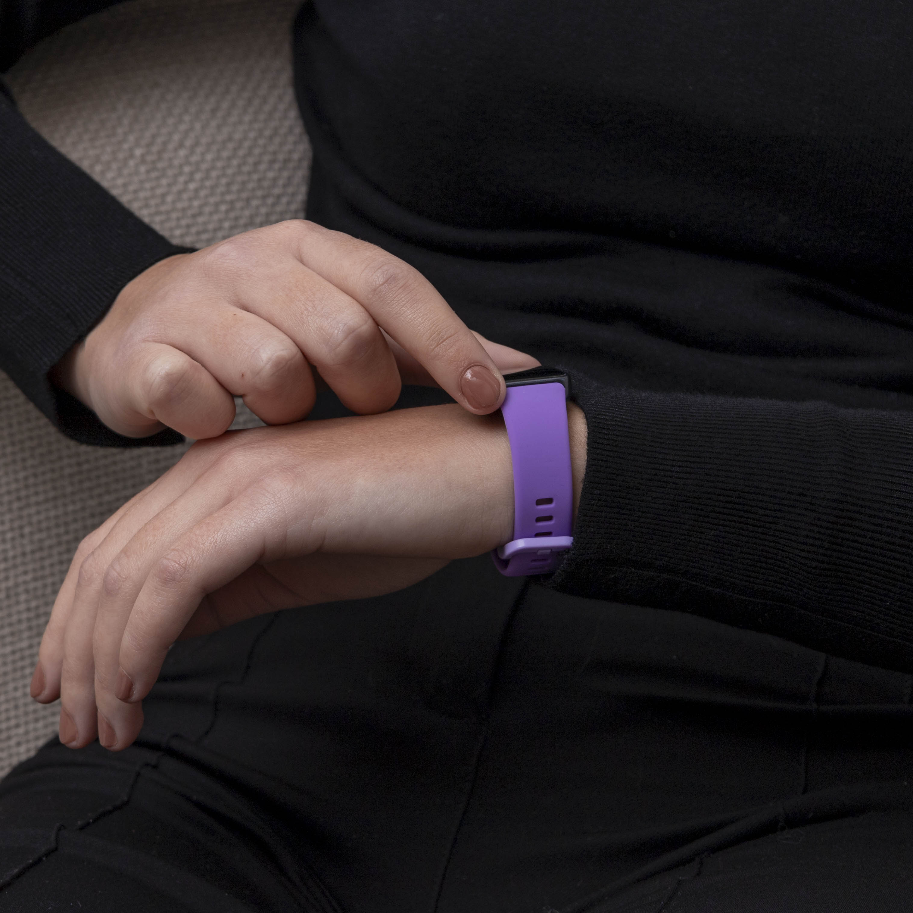 Huawei Band 8 Silicone Classic Strap (Lilac)