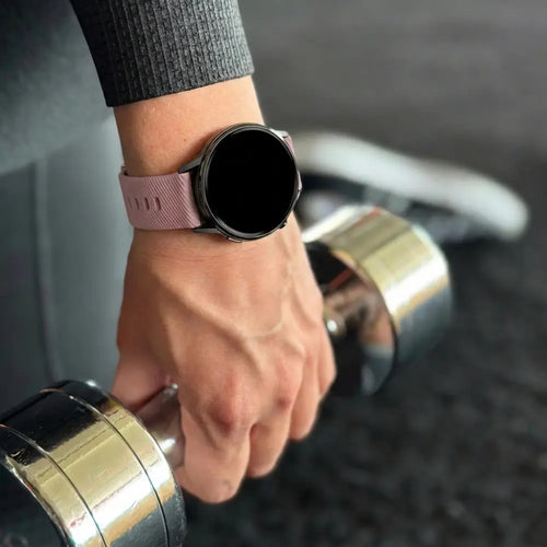 Bandz Correa silicona 'Deluxe' Garmin Vivoactive 4s (lavanda)