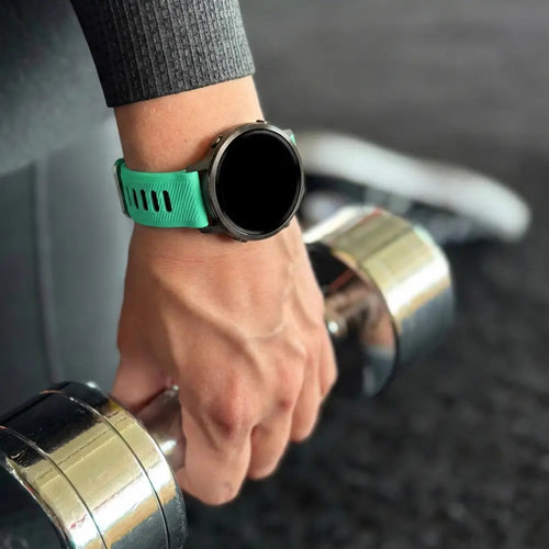 Bandz Correa deportiva con hebilla Garmin Venu 2s (aqua/negro)