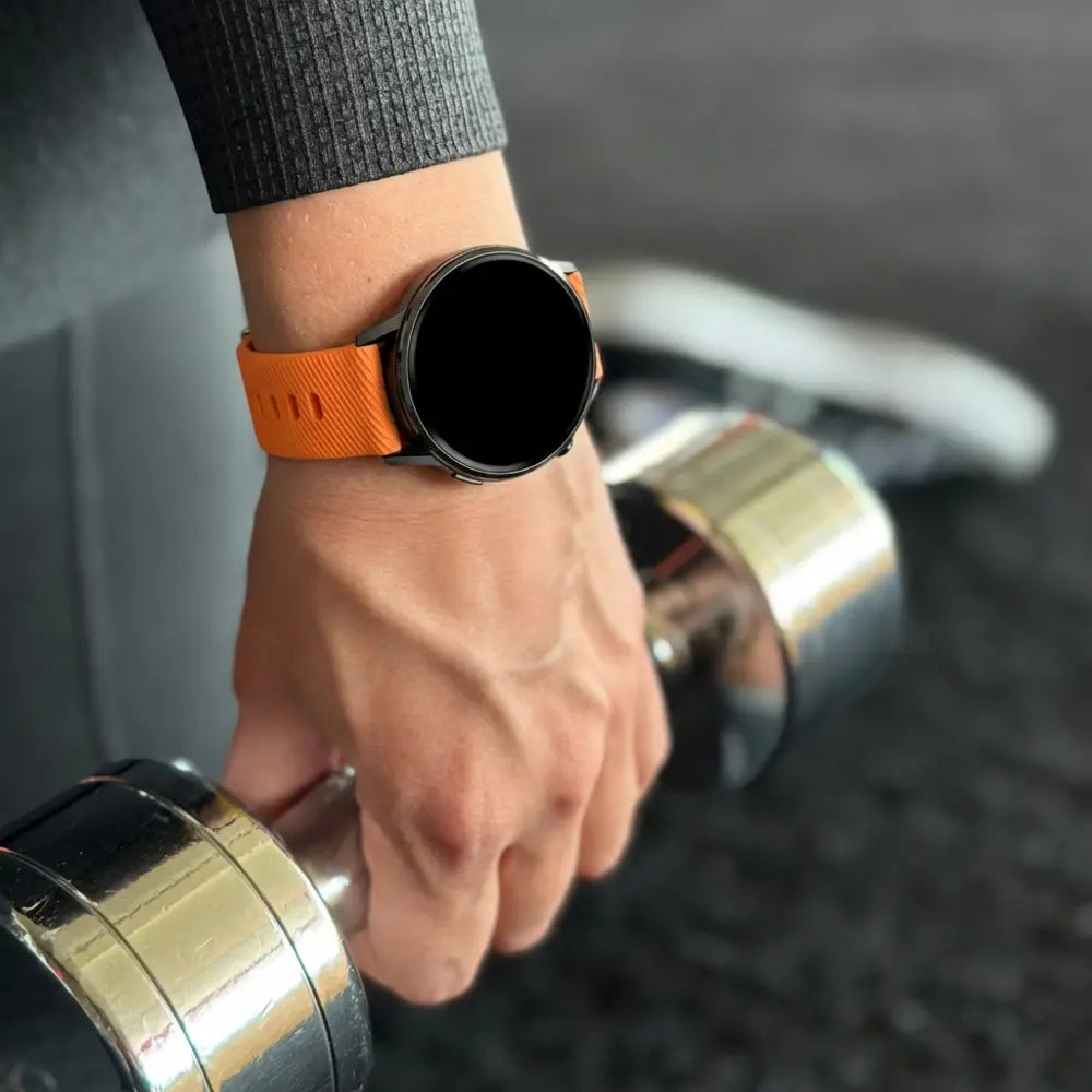 Bandz Correa silicona 'Deluxe' Garmin Vivomove 3s (naranja)