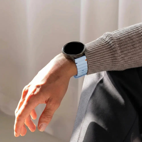 Bandz Correa silicona 'Wave' Garmin Venu 2 (azul claro)