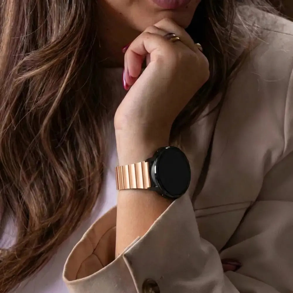 Bandz Correa acero ‘One Bead’ Garmin Bounce 2 (oro rosado)