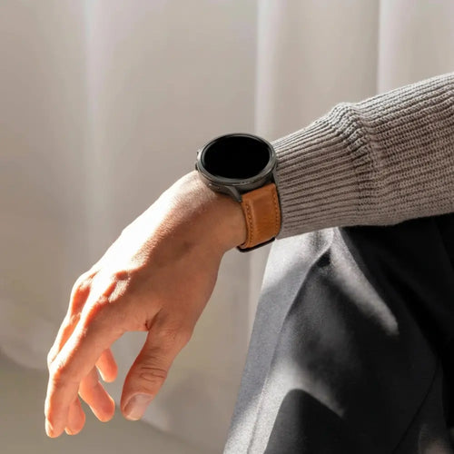 Bandz Correa cuero 'Classic' Garmin Venu 2 Plus (marrón)