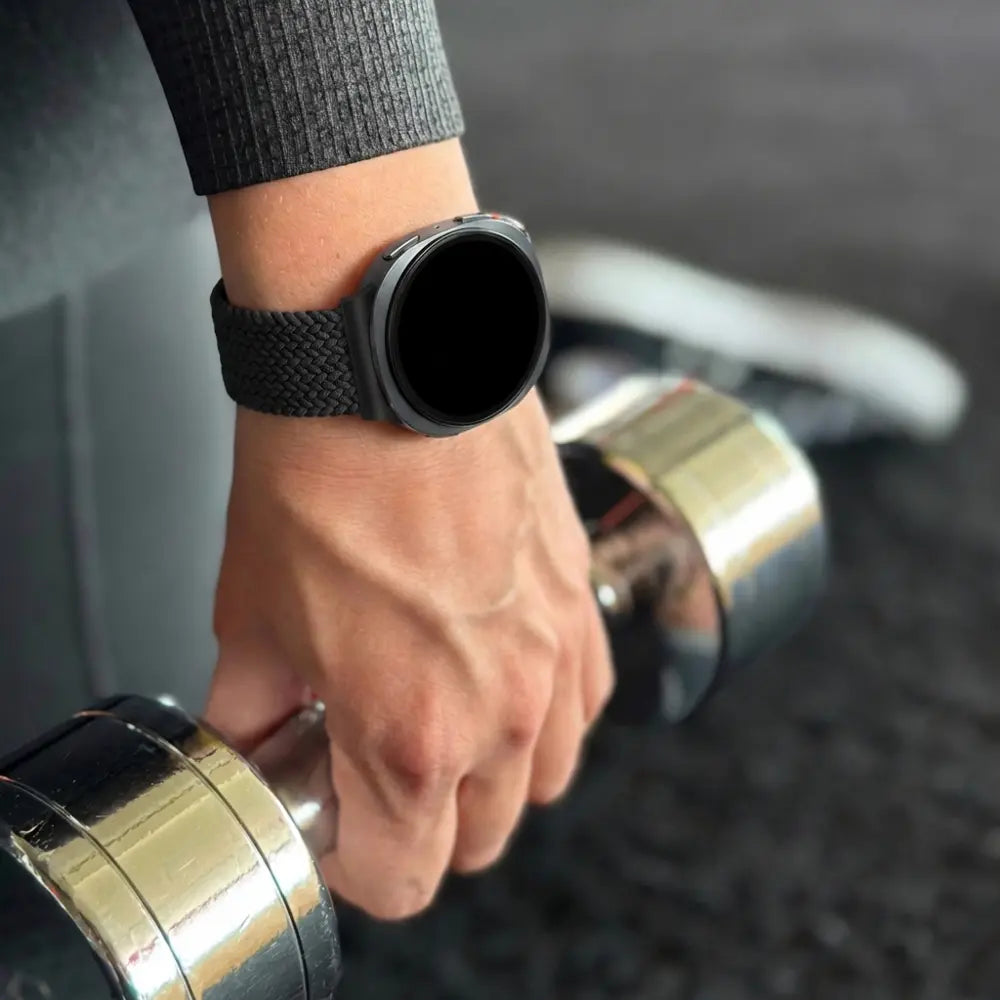 Bandz Correa trenzada magnética Samsung Galaxy Watch 8 Classic (negro)