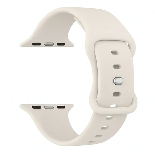 Correa silicona 'Classic' Apple Watch (beige)