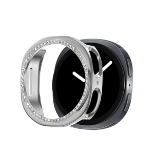 Bandz Funda PC Diamante Samsung Galaxy Watch 8 - 40mm (plateado)