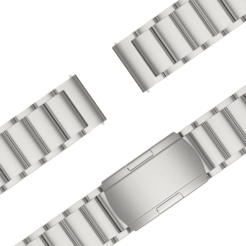 Bandz Garmin D2 Air X15 Titanium Link Strap (Silver)