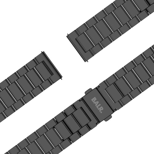BALR Xiaomi Watch S1 Steel Link Strap (Black)
