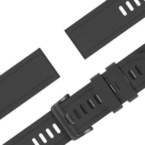 Bandz Correa silicona con hebilla Garmin Approach S70 - 42mm (negro)