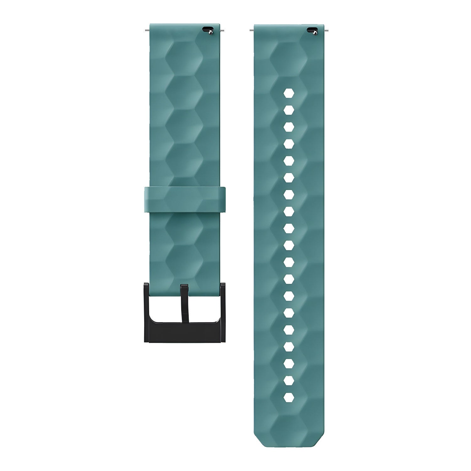 Amazfit Active Silicone Hexa Strap (Greyblue)