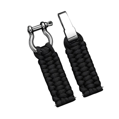 Correa nylon cuerda Honor Watch GS Pro (negro)