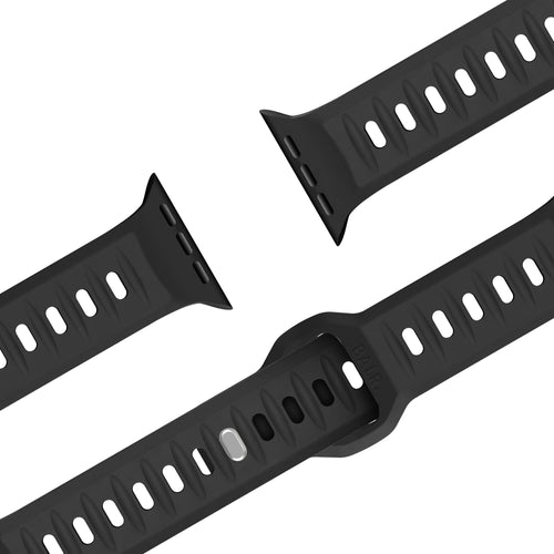 BALR Correa silicona 'Outdoor' Apple Watch Ultra (negro)