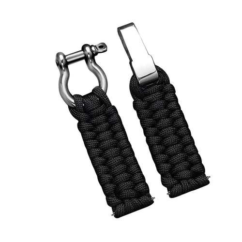 Correa nylon cuerda Honor Watch GS 3 (negro)