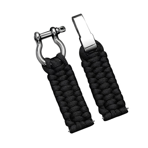 Correa nylon cuerda Realme Watch S Pro (negro)