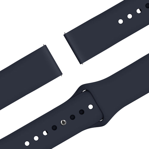 Bandz Samsung Galaxy Watch 7 - 44mm Sport Strap 'Easy Fit' (Dark Blue)
