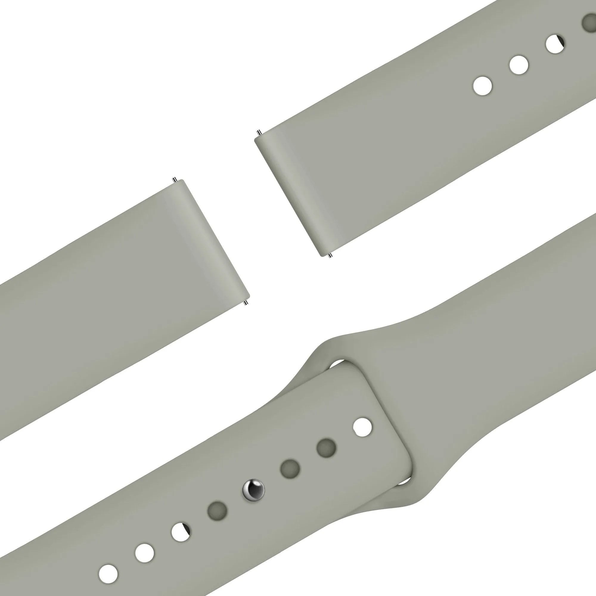 Bandz Correa deportiva 'Easy fit' Amazfit Balance 2 (gris claro)