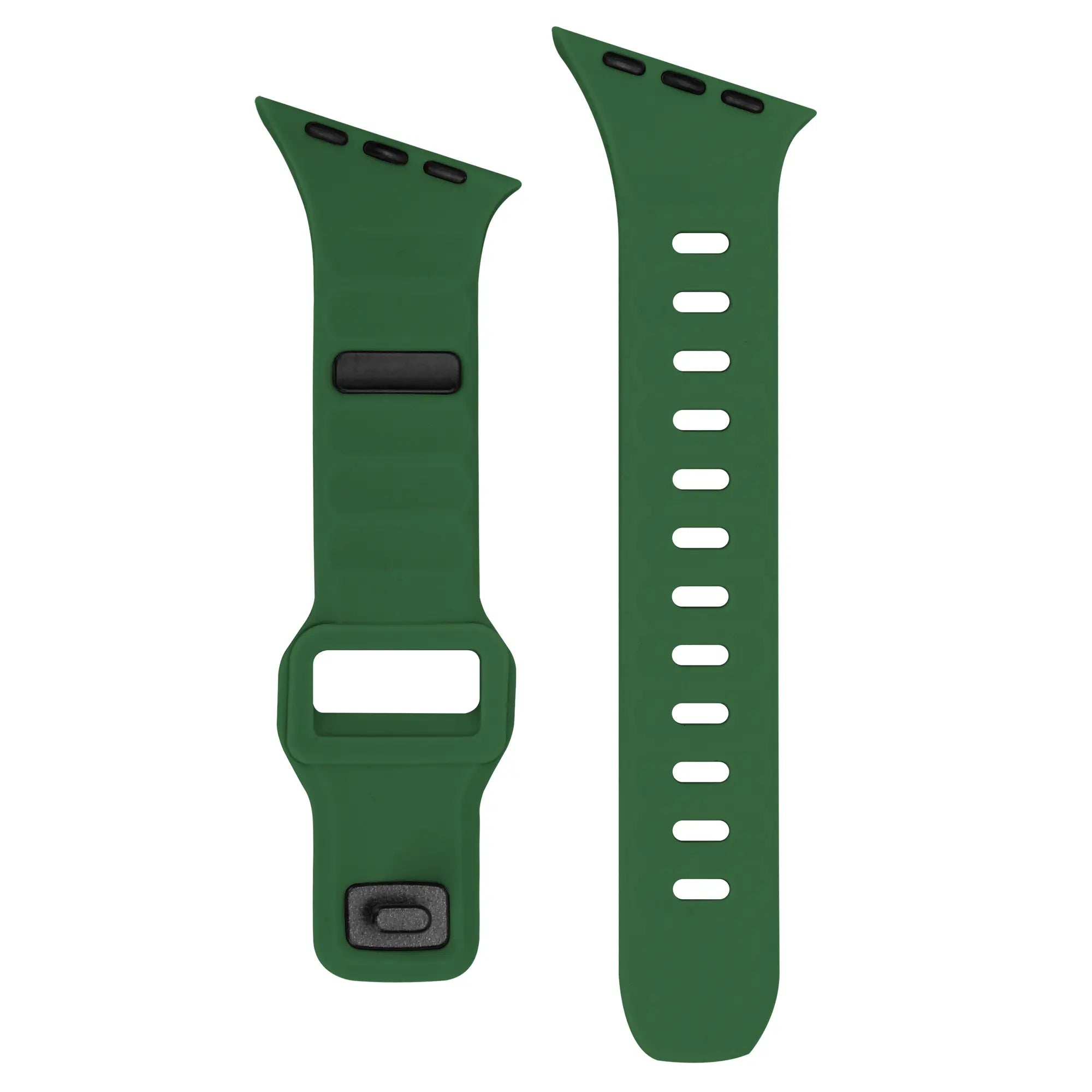 Correa deportiva tilted Apple Watch (verde oscuro)