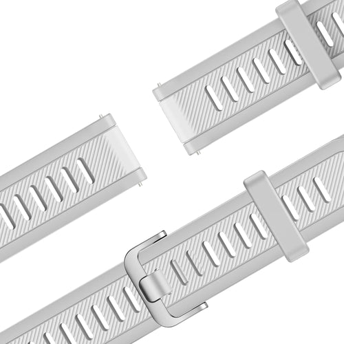 Bandz Garmin Vivoactive 5 Dual Buckled Sport Strap (Grey)