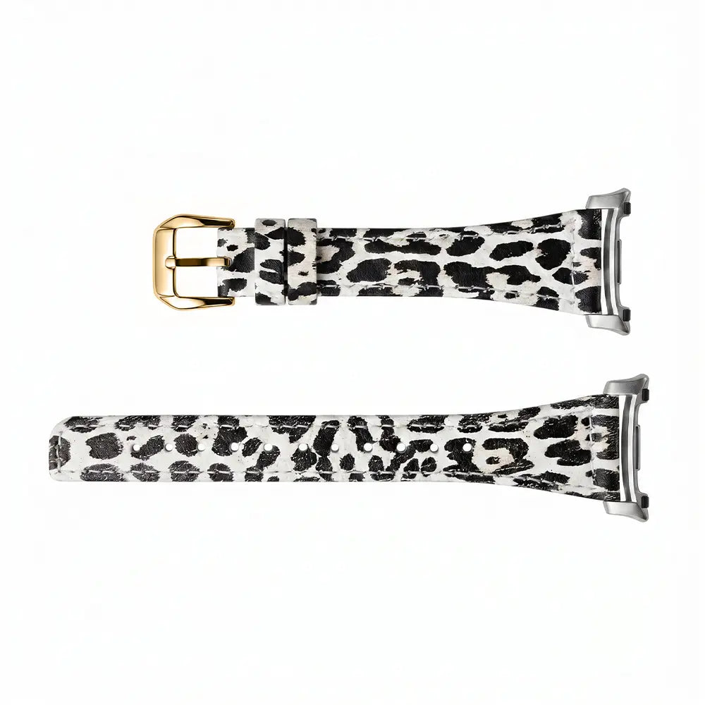 Samsung Galaxy Watch 9 - 40mm Leather Strap (Leopard)