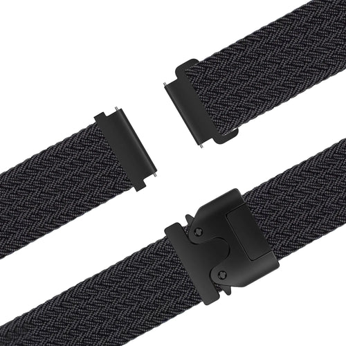 Bandz Correa trenzada 'Parachute' Garmin Venu 4 - 45mm (grafito)