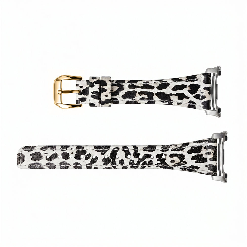 Samsung Galaxy Watch 8 - 44mm Leather Strap (Leopard)