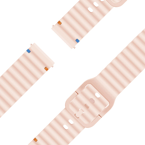 Bandz Correa silicona ‘Wave’ Garmin Bounce 2 (rosa claro)