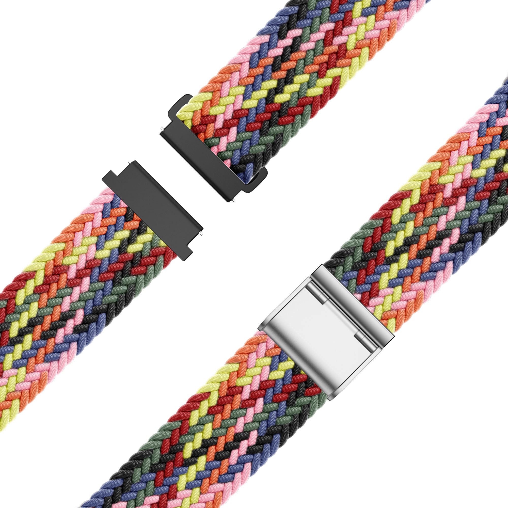 Bandz Correa nylon tejida Garmin Forerunner 70 (multicolor)