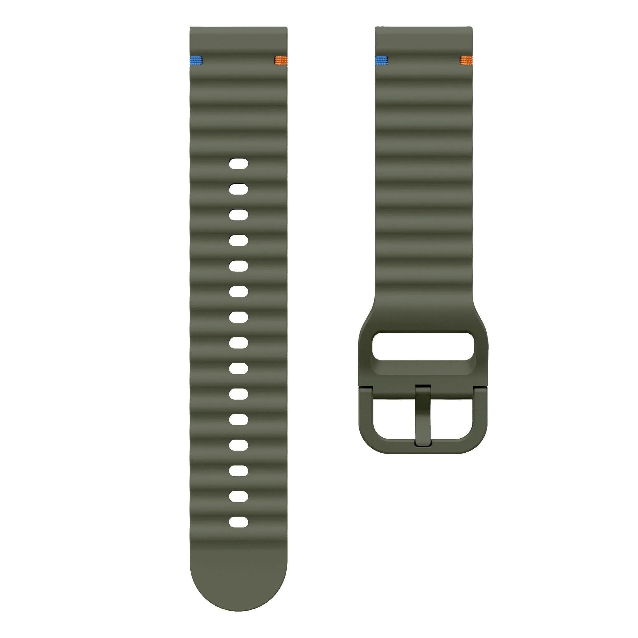 Suunto Run Wave Silicone Strap (Army Green)