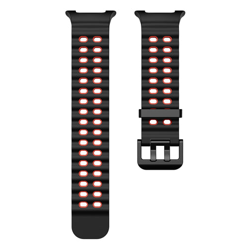 Correa Ocean Samsung Galaxy Watch 8 - 40mm (negro/rojo)