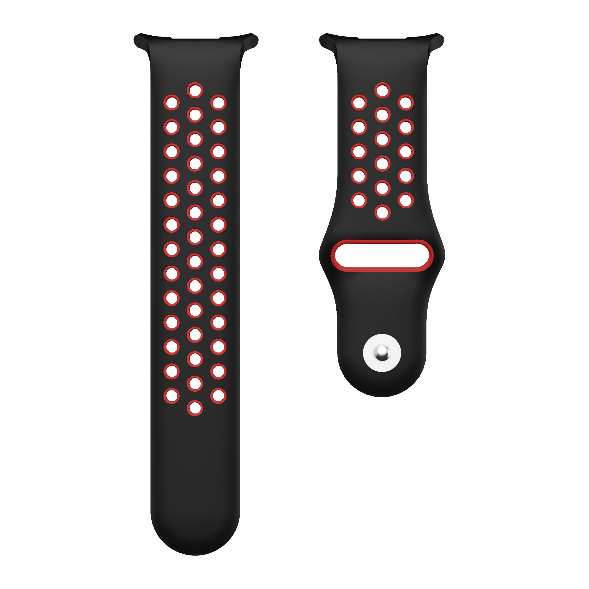 Correa deportiva Samsung Galaxy Watch Ultra 2 (negro/rojo)