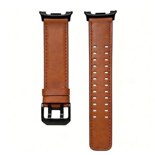 Correa cuero con doble pasador Samsung Galaxy Watch 8 - 40mm (marrón)