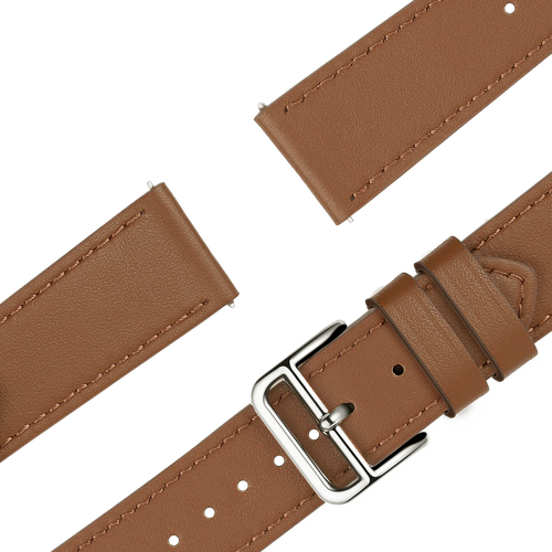 Bandz Garmin Venu 4 - 41mm Leather Strap 'Deluxe' (Brown)