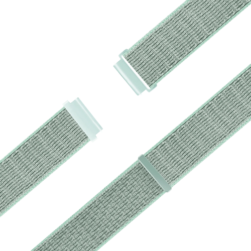 Bandz Garmin Vivomove Style Nylon Loop Strap (Light Cyan)