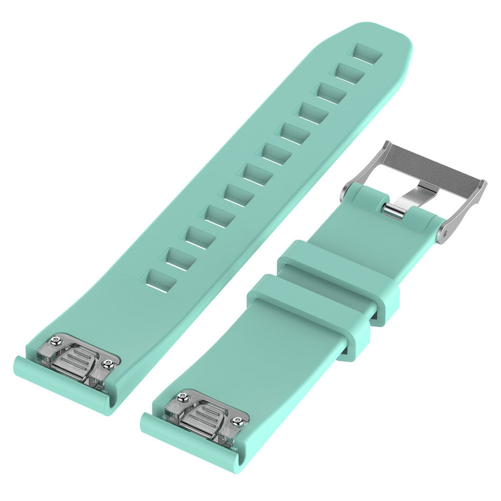 Garmin Descent Mk2S Glossy Silicone Strap (Aqua)