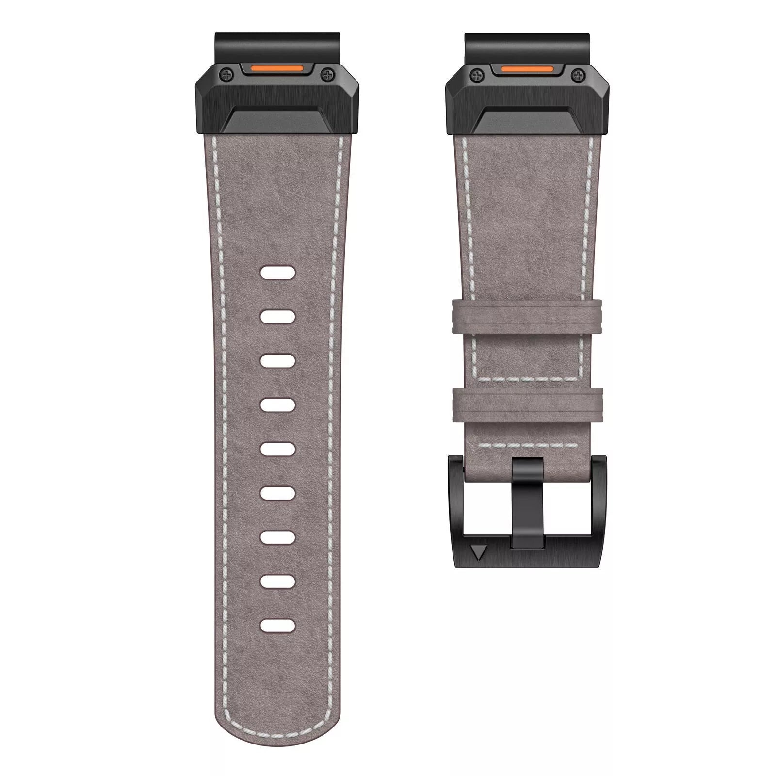 Correa cuero auténtica Garmin Approach S62 (gris)