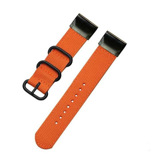 Correa nylon con hebilla Garmin MARQ (naranja)