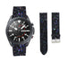 Samsung Galaxy Watch 3 45mm Leather Glitter Strap (Black)