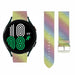 Samsung Galaxy Watch 4 40mm Glitter Leather Strap (Rainbow)