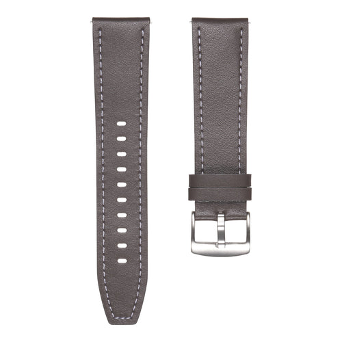 Huawei Watch Ultimate 'One Push' Leather Strap (Grey)