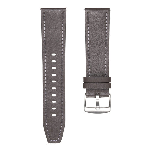 Correa cuero 'One Push' Suunto Race 2 (gris)